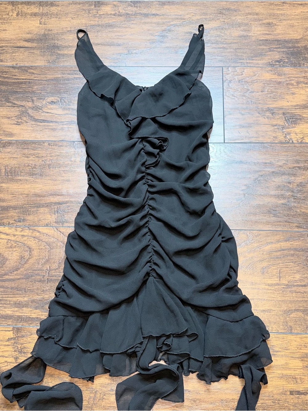Love & Whimsey Black sleeveless mini dress